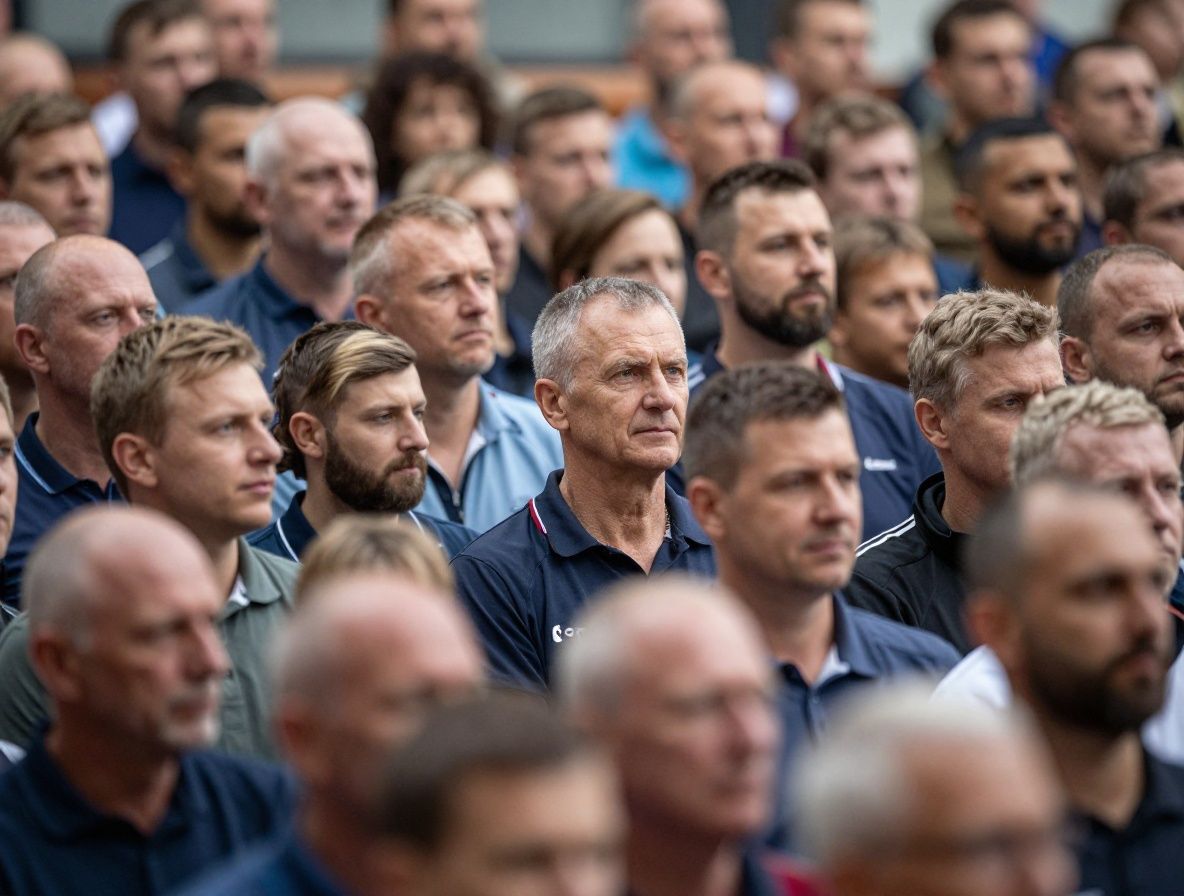 Šumski put prekrit jesenskim lišćem u zlatnim i narančastim tonovima, s mekim jutarnjim svjetlom koje probija između drveća, simbolizirajući promjenu godišnjih doba